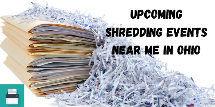 free paper shredding events columbus ohio